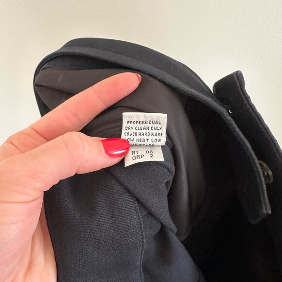 St. John Sport Flat Front Cropped Pants Black 4 - Picture 10 of 10